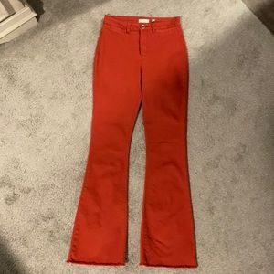 Burnt orange pants